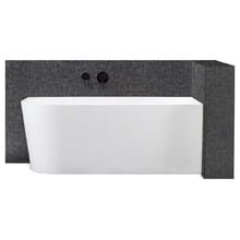 Harper Matte Acrylic Right Corner Bath